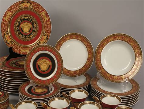 rosenthal versace medusa glas|rosenthal versace dinnerware collection.